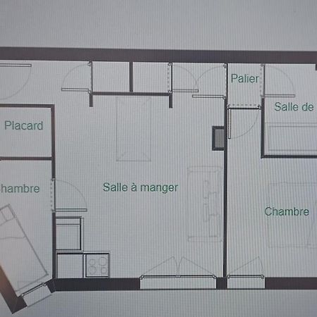 Spacieux Appartement T2 & Cabine เลส์ อองเจลส์ ภายนอก รูปภาพ